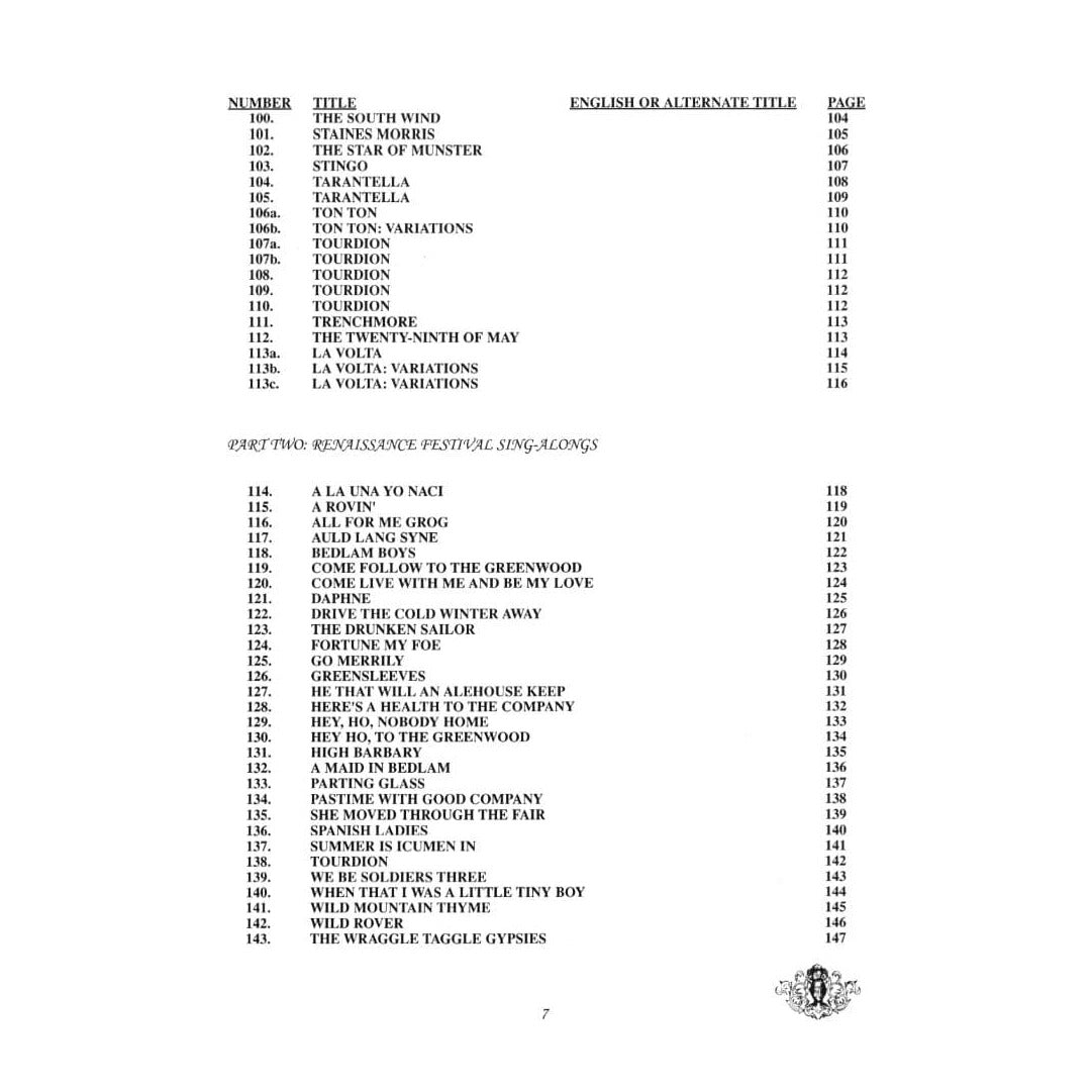 Bielefeld, Robert - Cantiga's Renaissance Festival Favorites for All Instruments - Treble Clef with Guitar Chords and Online Audio - Mel Bay Publication
