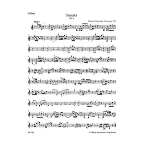 Mozart, WA - Complete Works for Piano and Violin, Volume 1: Early Sonatas - Barenreiter