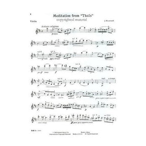 Massenet, Jules - Méditation from "Thaïs" - Violin and Piano - M P Marsick - Boston Music Co