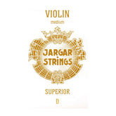 Jargar Superior Violin D String 4/4 Size Medium