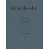 Mendelssohn, Felix - Concerto in E Minor, Op 64 - Violin and Piano - edited by Ullrich Scheideler - G Henle Verlag URTEXT