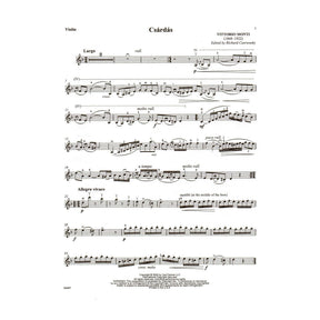 Monti, Vittorio - Csárdás - Violin and Piano - Book/Online Audio - edited by Richard Czerwonky - Carl Fischer Edition