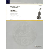 Mozart, WA - Concerto in D Major, K 294a ("Adelaide") - Violin and Piano - arranged by Marius Casadesus - Schott Edition