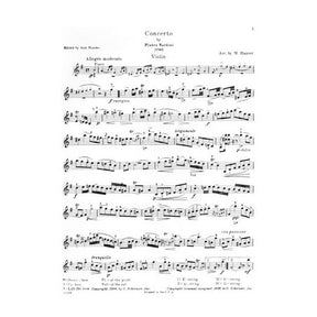 Nardini, Pietro - Concerto in E Minor - for Violin - edited by Sam Franko - G Schirmer