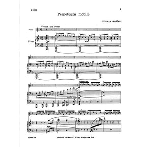 Novacek, Ottokar - Perpetuum Mobile - for Violin and Piano - Carl Fischer