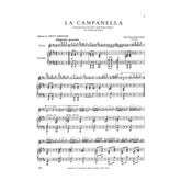 Paganini, Niccolo - "La Campanella" from Concerto No 2 in b minor, Op 7 - Violin and Piano - edited by Fritz Kreisler - International Music Company