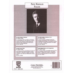 Paganini, Niccolo - Moto Perpetuo (Perpetual Motion), Op 11 - for Violin and Piano - Carl Fischer