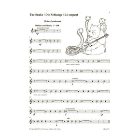 Iguoesman, Aleksey - In the Zoo, Volume 1 - for Violin and Piano - Universal Edition