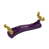 Kun Collapsible Mini Shoulder Rest for Violin - 1/4-1/16 Size - Purple