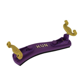 Kun Collapsible Mini Shoulder Rest for Violin - 1/4-1/16 Size - Purple