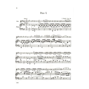 Pleyel, Ignace Joseph - Six Little Duets, Op 48, B 574-579 For Two Violins Published by G Schirmer