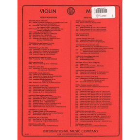 Prokofiev, Serge - Concerto No 1 In D Major Op 19 - for Violin - Arranged by David Oistrakh - International Music Company