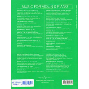 Prokofiev, Serge - Five Melodies, Op 35 - Violin and Piano - published by Boosey & Hawkes