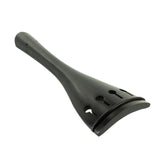 Ebony Double Bass Tailpiece with Perpendicular (visible) Tailgut Holes – 3/4 Size