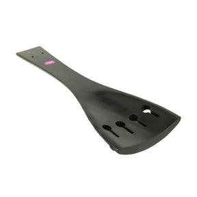 Ebony Double Bass Tailpiece with Perpendicular (visible) Tailgut Holes – 3/4 Size
