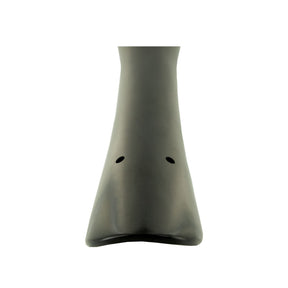 Ebony Double Bass Tailpiece with Perpendicular (visible) Tailgut Holes – 3/4 Size