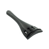 Ebony Double Bass Tailpiece with Vertical (hidden) Tailgut Holes – 3/4 Size