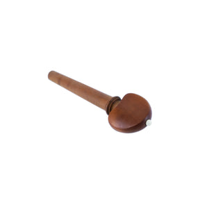 Set of Hill Model Boxwood Cello Pegs with White Pin 4/4 Size