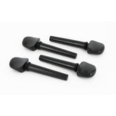 Set of Thick Shaft Ebony Cello Pegs 4/4 Size
