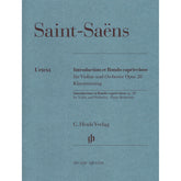 Saint-Saens, Camille - Introduction et Rondo capriccioso - for Violin and Piano - Edited by Peter Jost - G Henle Verlag URTEXT
