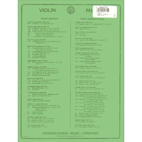 Sarasate, Pablo - Caprice Basque, Op 24 - Violin and Piano - edited by Zino Francescatti - published by International Music Company