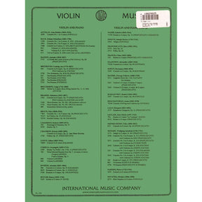 Sarasate, Pablo de - Jota Navarra, Op 22, No 2 - for Violin and Piano - edited by Francescatti - International Music Company