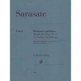 Sarasate, Pablo - Romanza andaluza, Spanish Dance No. 3 - Violin and Piano - edited by Peter Jost - G Henle Verlag URTEXT