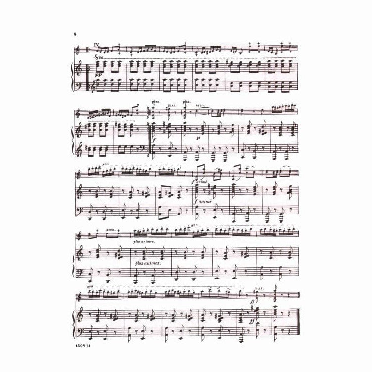 Sarasate, Pablo - Zigeunerweisen, Op 20 - for Violin and Piano - edited by Saenger - Carl Fischer