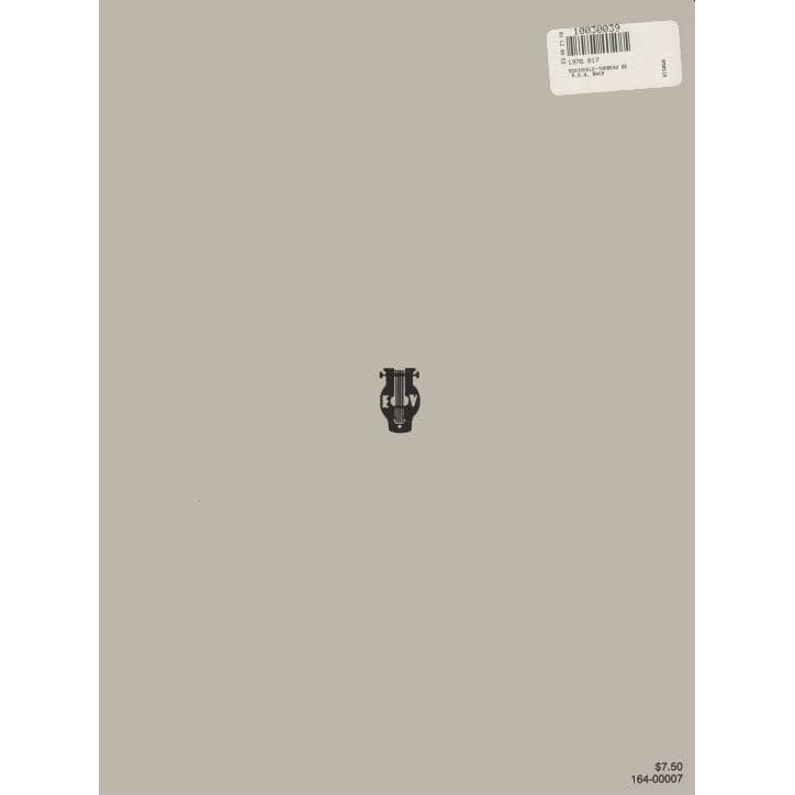 Schickele, Peter - Tombeau de PDQ Bach - for Violin and Piano - Theodore Presser Company