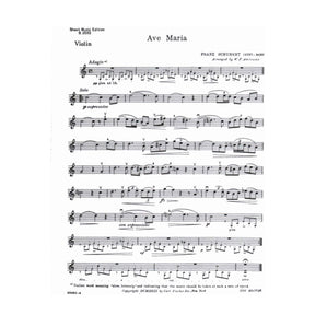 Schubert, Franz - Ave Maria D 839 - for Violin and Piano - edited by Ambrosio - Carl Fischer