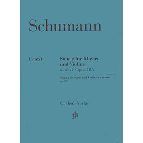 Schumann, Robert - Violin Sonata in A Minor, Op 105 - Violin and Piano - edited by Kurt Guntner - Henle