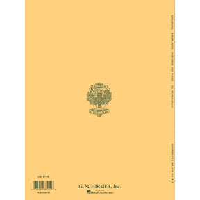 Schumann, Robert - 3 Romances, Op 94 - Violin or Oboe or Clarinet in A and piano - edited by Schradieck - Schirmer
