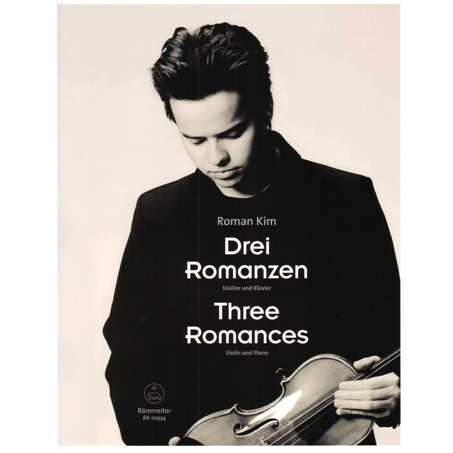 Kim, Roman - Three Romances - for Violin and Piano - Barenreiter