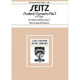 Seitz, Fritz (Friedrich) - Student's Concerto No 1 in D Major, Op 7 - Violin and Piano - Carl Fischer