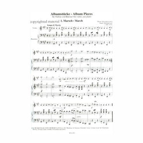 Shostakovich, Dmitri - Album Pieces for Violin and Piano - Violin and Piano - edited by Fortunatov - Sikorski
