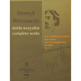 Wieniawski, Henryk - Le Carnaval Russe, Op. 11 - for Violin and Piano - edited by Renata Suchowiejko - PWM Edition