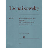 Tchaikovsky, PI - Souvenir d'un Lieu Cher, Op 42 - Violin and Piano - edited by Komarov - G Henle Verlag URTEXT