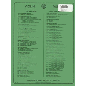 Veracini, FM - Violin and Piano - Violin Sonata in E Minor - edited by David/Hermann - International Music Company