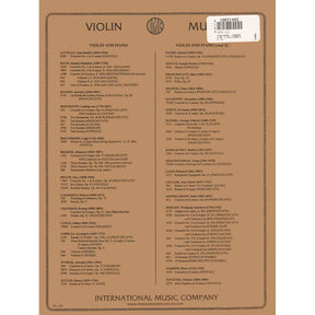 Vieuxtemps, Henri - Violin Concerto No 4 in D Minor, Op 31 - Violin and Piano - edited by Francescatti - International Music Company