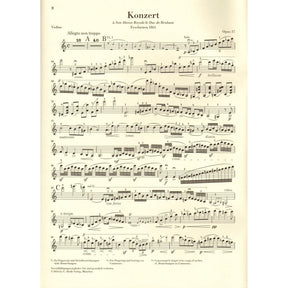 Vieuxtemps, Henri - Concerto No. 5 in A minor, Opus 37 - for Violin and Piano - edited by Iwazumi - G Henle Verlag URTEXT