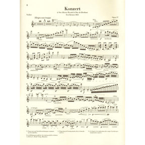 Vieuxtemps, Henri - Concerto No. 5 in A minor, Opus 37 - for Violin and Piano - edited by Iwazumi - G Henle Verlag URTEXT