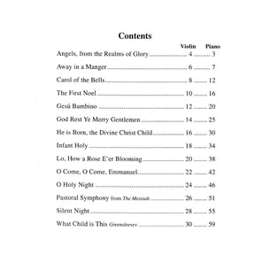 Duncan, Craig - Christmas Melodies - Violin and Piano - Mel Bay Publications
