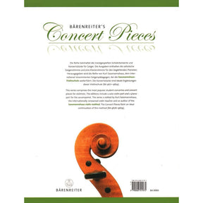 Vivaldi, Antonio - Concert Pieces: Concerto G Major, Op 3/3 - for Violin and Piano - edited by Kurt Sassmannshaus - Bärenreiter