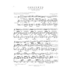 Vivaldi, Antonio - Violin Concerto in A Minor, Op 3 No 6, RV 356 - Violin and Piano - edited by Galamian - International Music Company