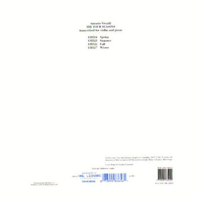 Vivaldi, Antonio - The Four Seasons: Concerto No 2 in G Minor, RV 315 "Summer" - Violin and Piano - edited by Carnelli - Ricordi