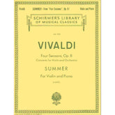 Vivaldi, Antonio - The Four Seasons: Concerto No 2 in G Minor, RV 315 "Summer" - Violin and Piano - edited by Klopcic - Schirmer