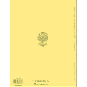 Vivaldi, Antonio - The Four Seasons: Concerto No 2 in G Minor, RV 315 "Summer" - Violin and Piano - edited by Klopcic - Schirmer