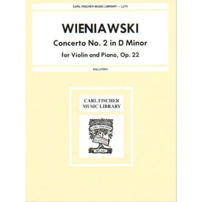 Wieniawski, Henryk - Violin Concerto No 2 in D Minor, Op 22 - for Violin and Piano -  edited by Pollitzer - Carl Fischer