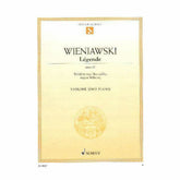 Wieniawski, Henryk - Legende Op 17 - for Violin and Piano - edited by Wilhelmj - Schott Music