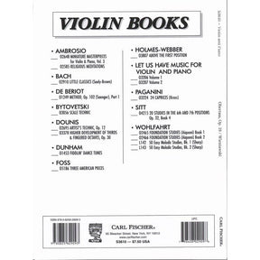 Wienawski, Henryk - Obertass (Mazurka), Op 19, No 1 - Violin and Piano - edited by A Pollitzer - Carl Fischer Edition